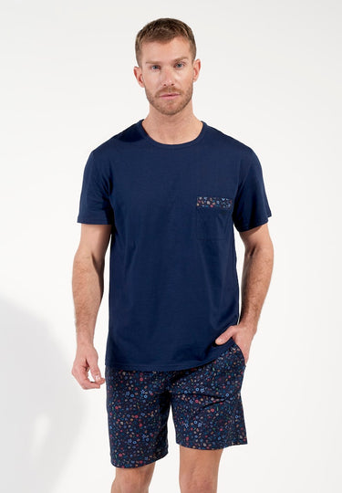Broceliande Short Sleepwear | Navy Print 403059-I0RA